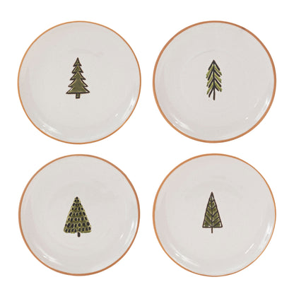 Pine Plate 7"D