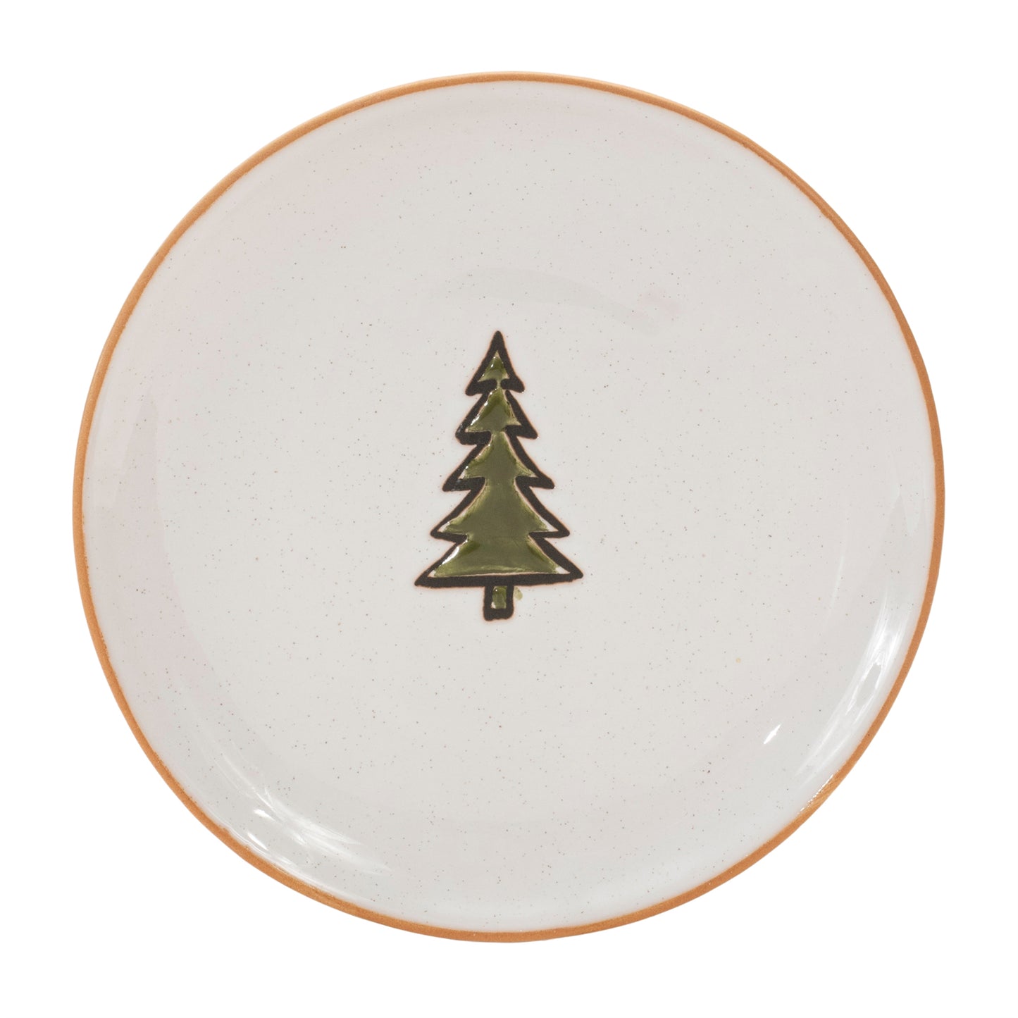 Pine Plate 7"D