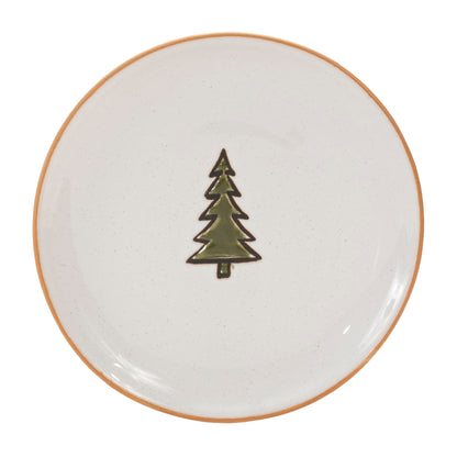 Pine Plate 7"D