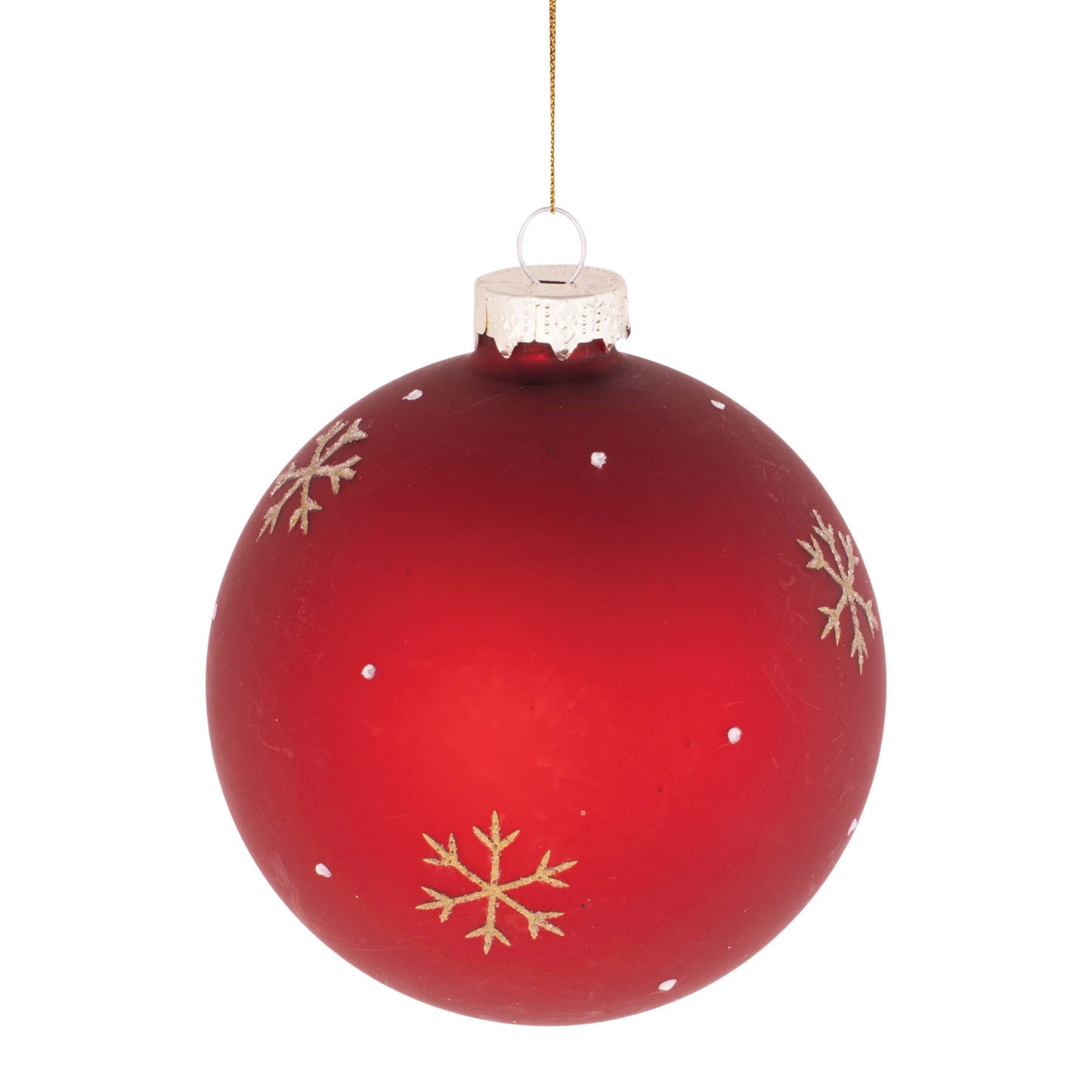 Red Scandi Tree Ornamnet