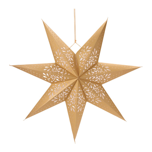 24" Gold Paper Star
