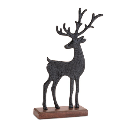 Metal Deer on Base