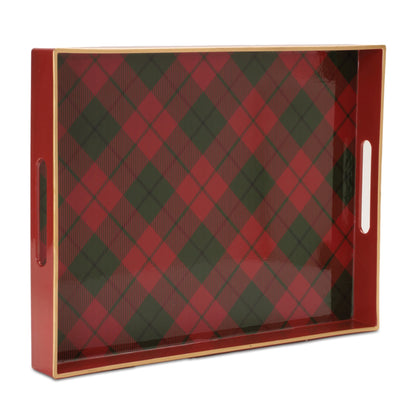 Tartan Plaid Tray