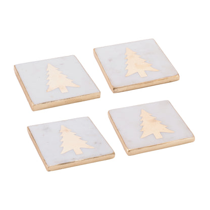 Marble Tree Coasters