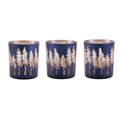 Blue Tree Votive