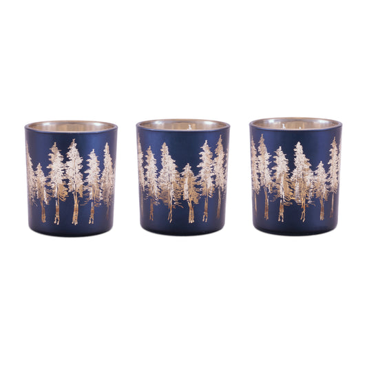 Blue Tree Votive