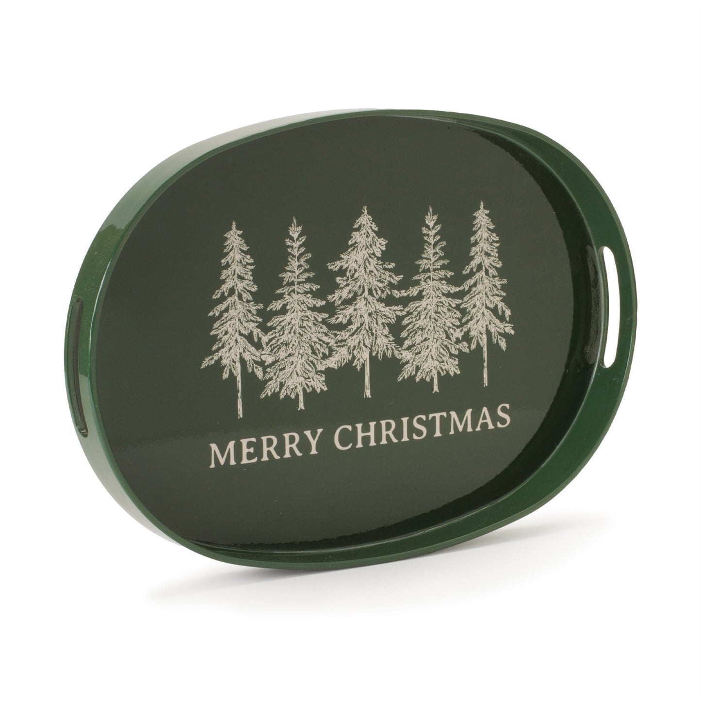 Christmas Evergreen Tray
