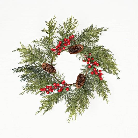 Superior Real Touch Mix Cedar Wreath