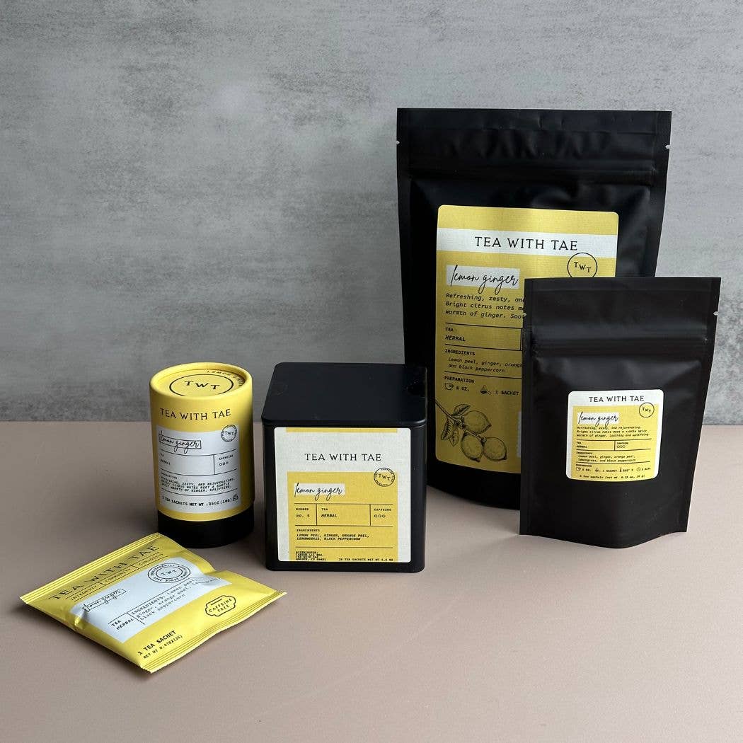 Lemon Ginger Herbal Tea