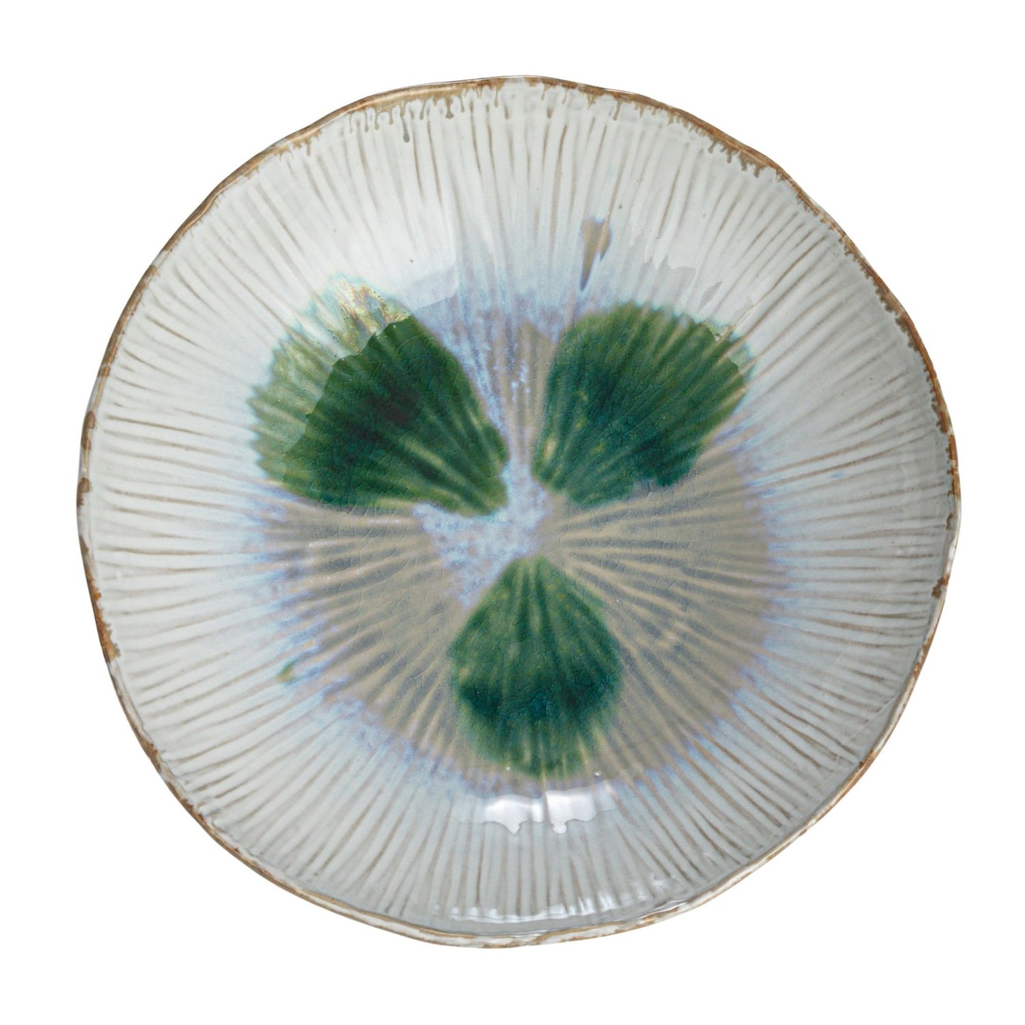 Crackle Glaze Stoneware Bowl