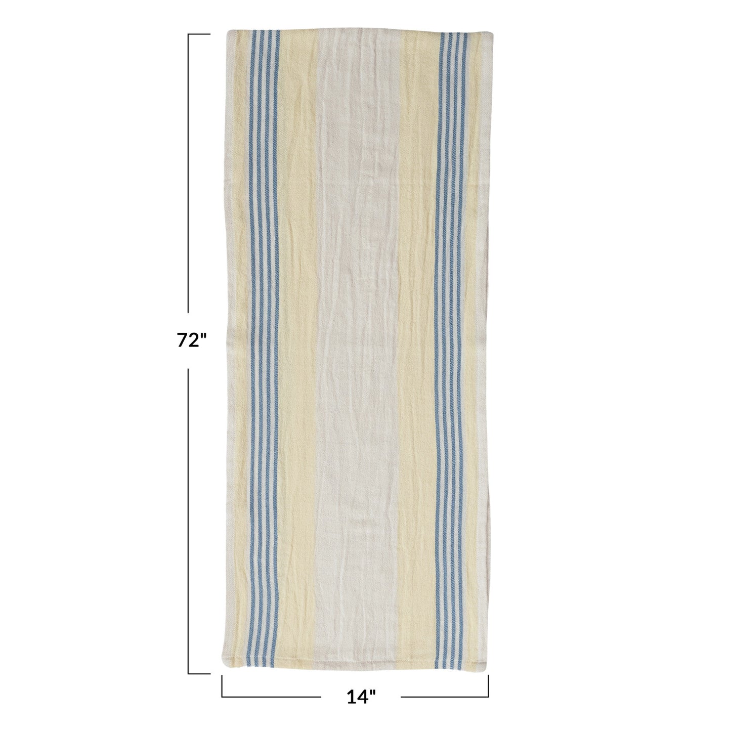 Woven Table Runner w/ Stripes