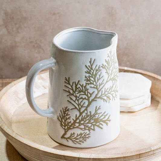 Evergreen Branch Pitcher