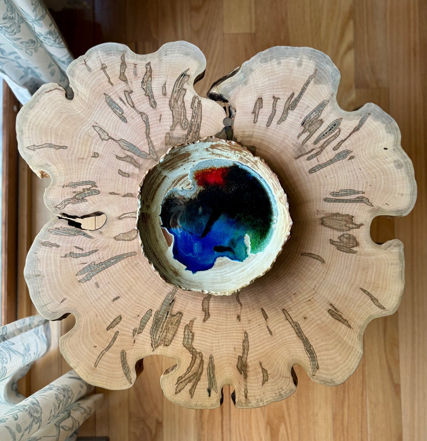 Organic Maple Slab Table