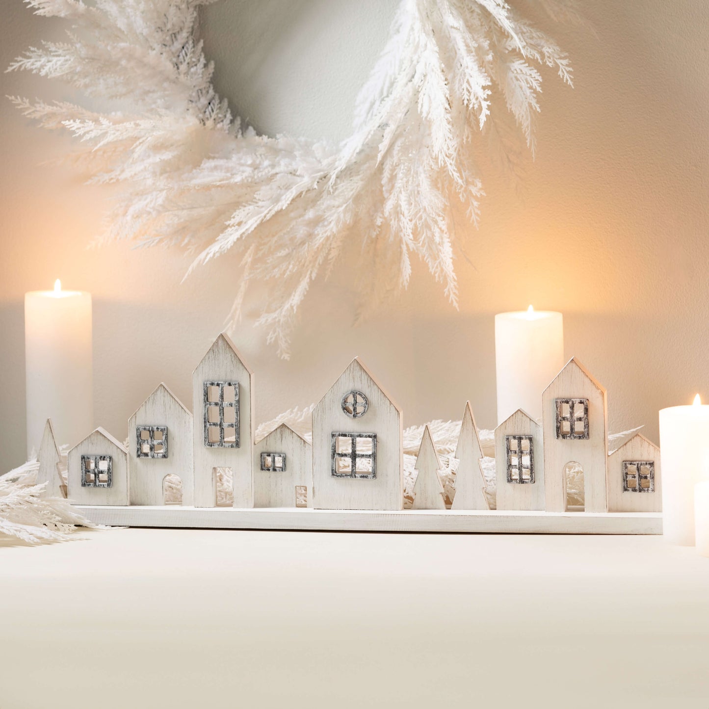 Tabletop Village 32"