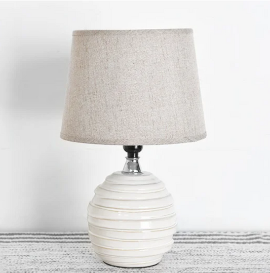 Offset Striped Lamp