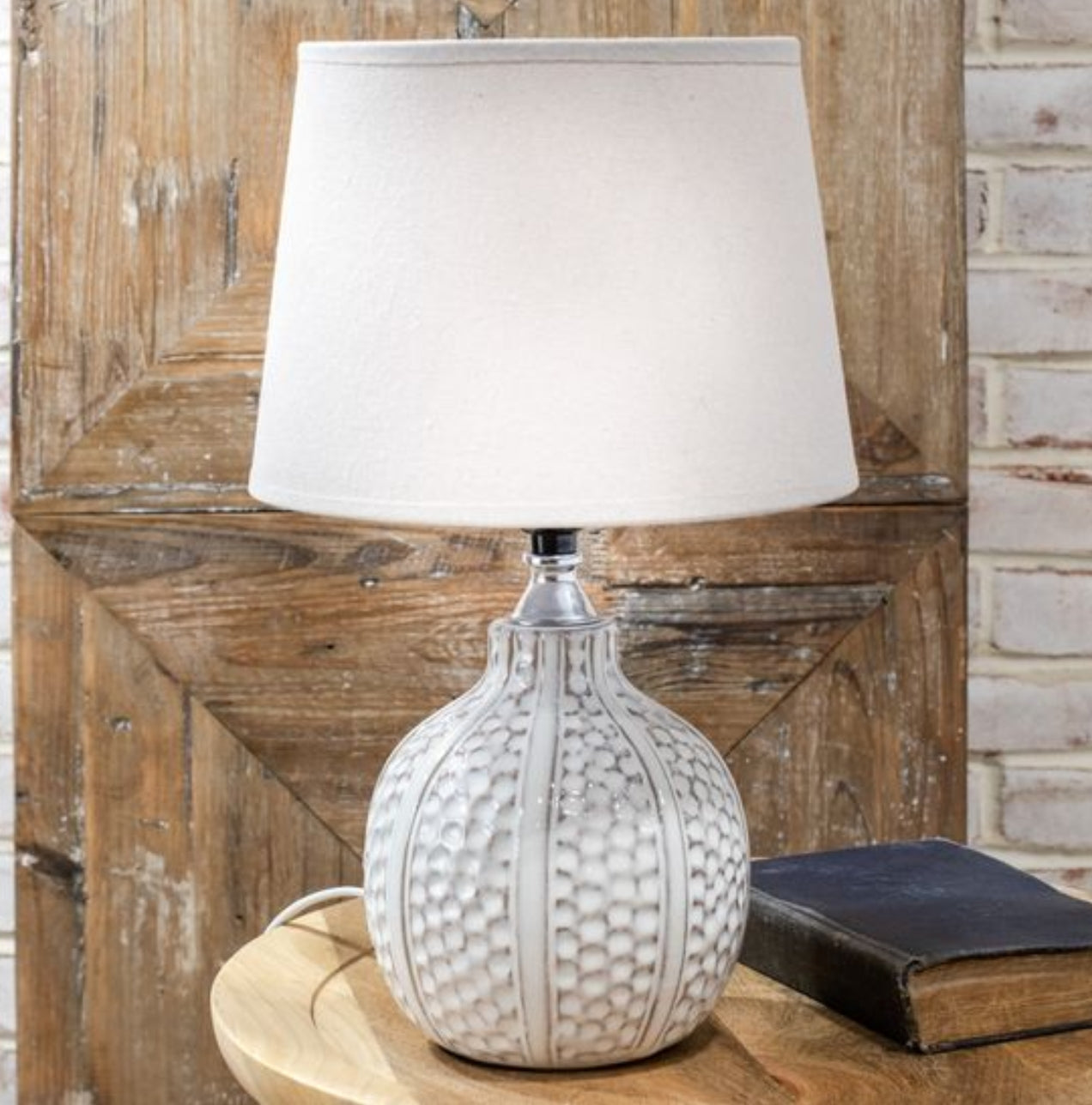 Dimple Patterned Lamp – Dragonfly Home + Gift
