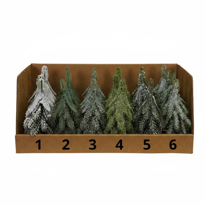 Faux Evergreen Trees