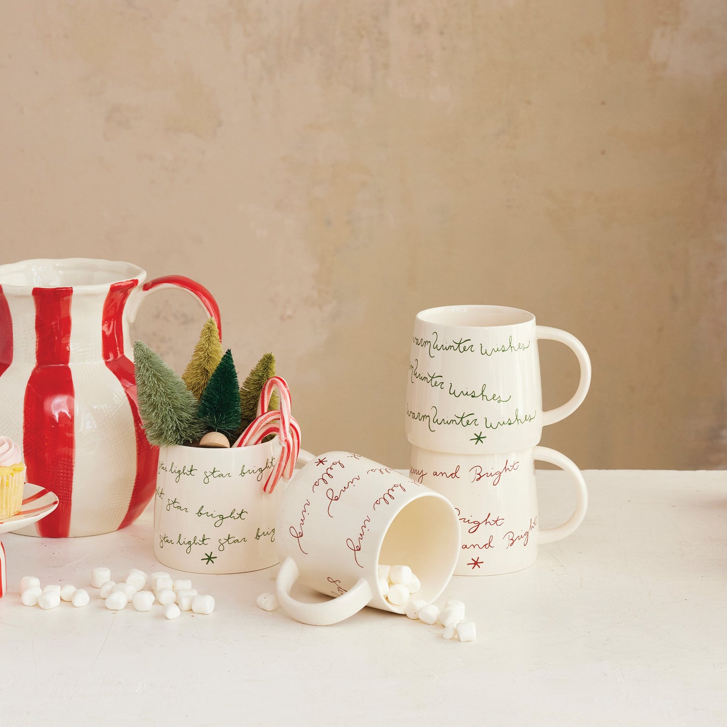Mug with Holiday Saying