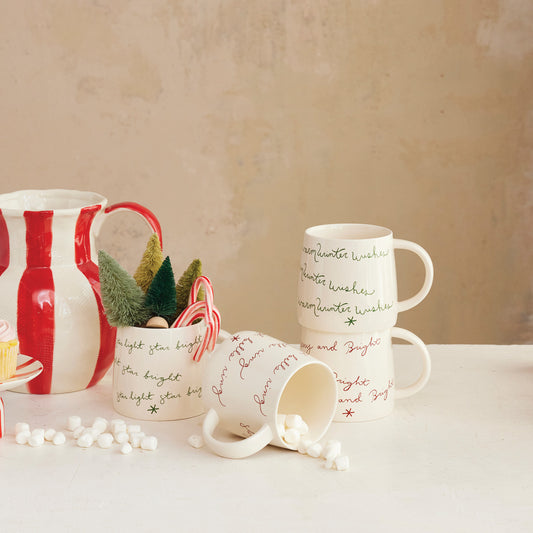 Mug with Holiday Saying