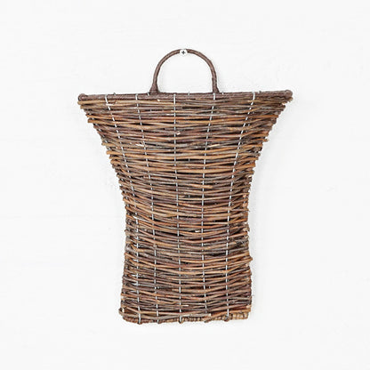 Curvy Willow Wall Basket