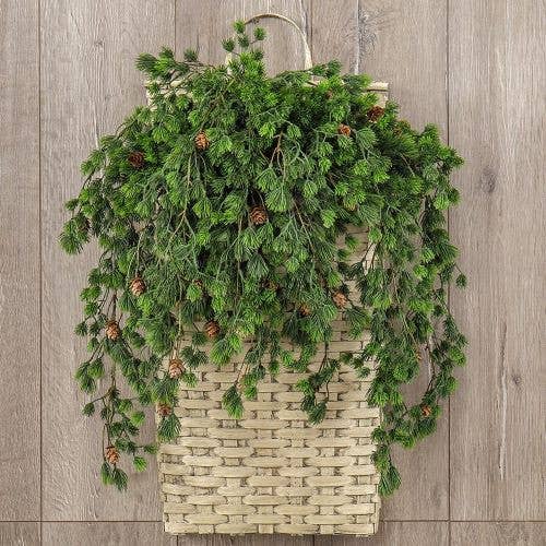 32" CLUSTER PINE HANGING VINE
