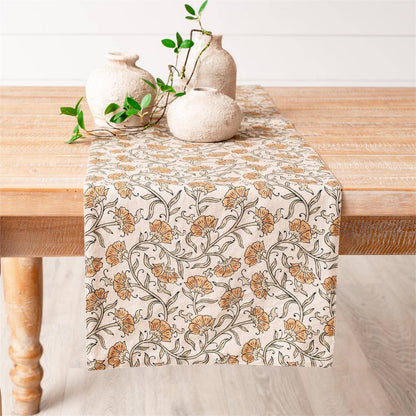 Dandelion Table Runner - Block Print
