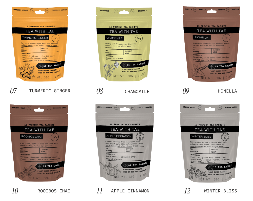 15ct Tea Pouch