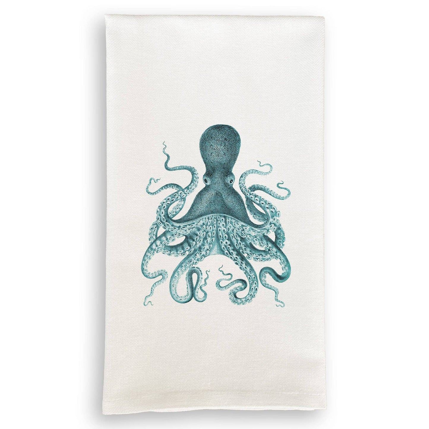 Blue Octopus Towel