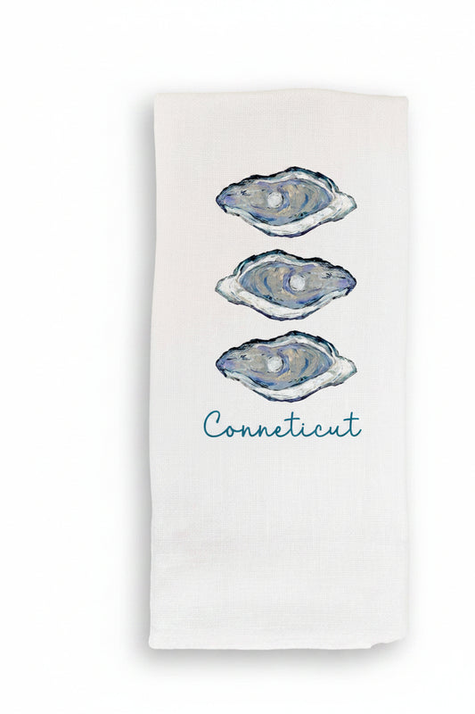Oysters Connecticut Towel