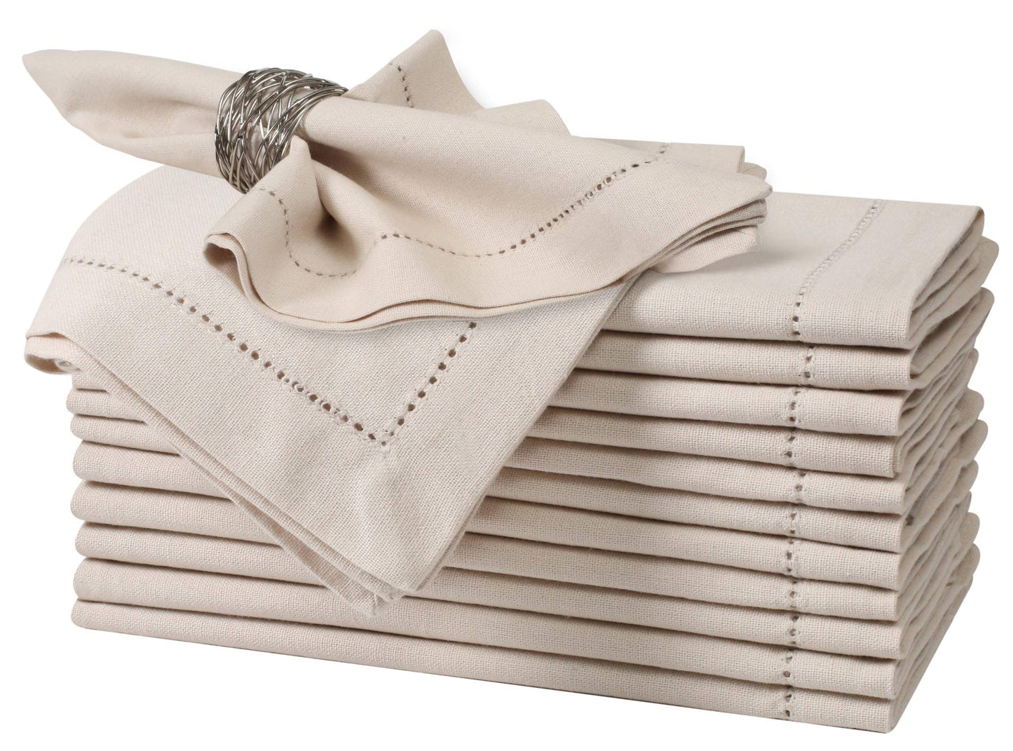 Cotton Hemstitched Cloth Napkins