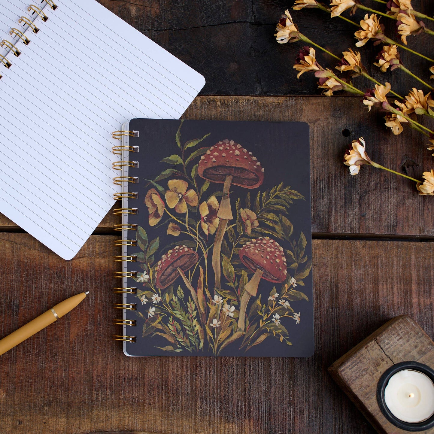 Hidden Garden Spiral Notebook