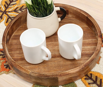 Decorative Rustic Wood Tray