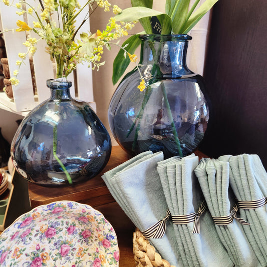Hand Blown Glass Vase