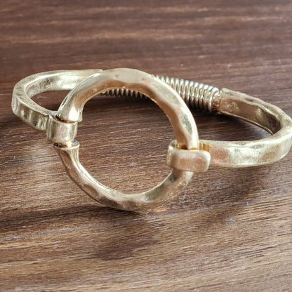 Hammered Cuff Fashion Bracelets