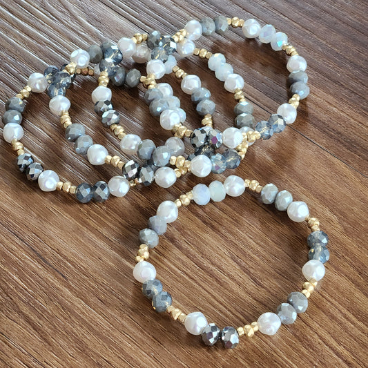 Fashion Beaded Stretch Bracelet