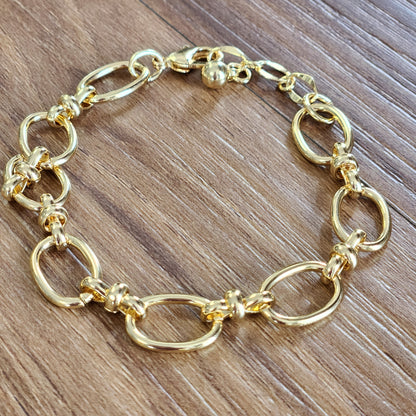 Gold-Plate Fashion Bracelets