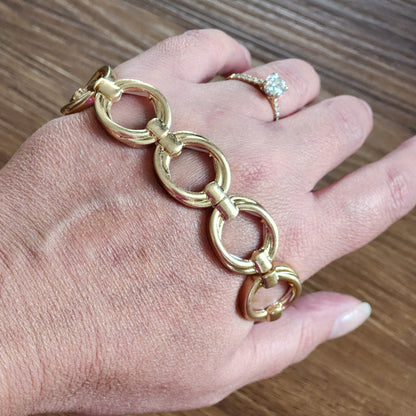 Gold-Plate Fashion Bracelets