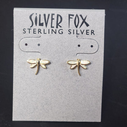 Gold Plate Sterling Silver Studs