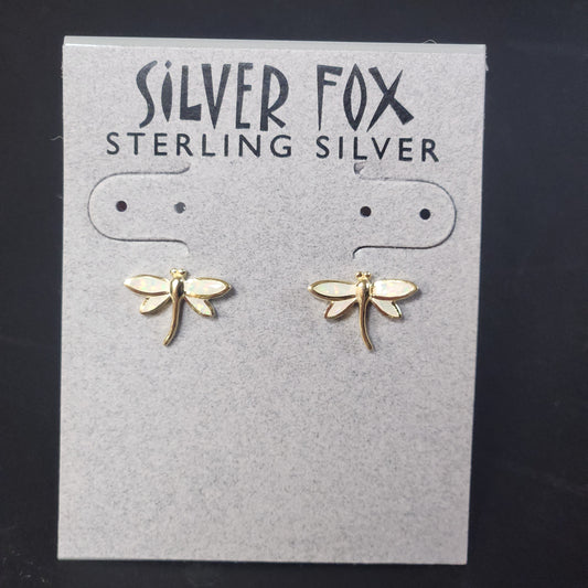 Gold Plate Sterling Silver Studs