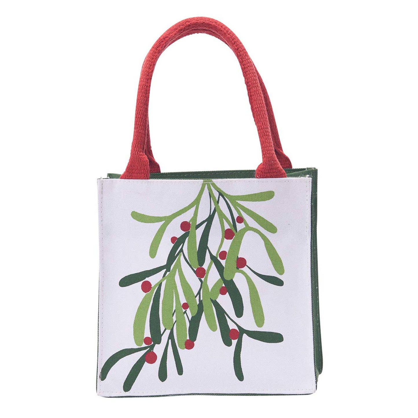 MISTLETOE Itsy Bitsy Reusable Gift Bag Tote